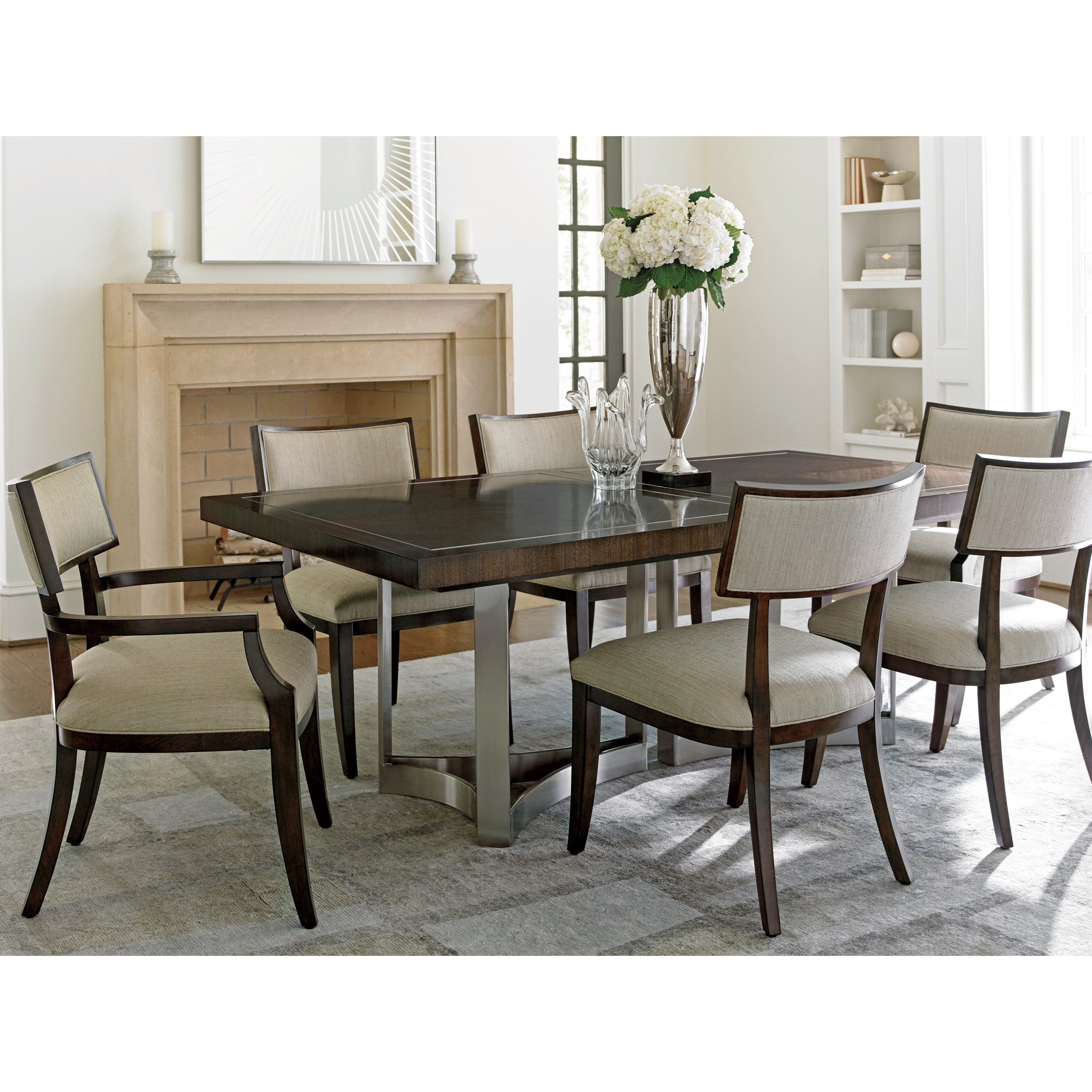 Lexington MacArthur Park 729 881 01 Whittier Arm Chair in Wheat
